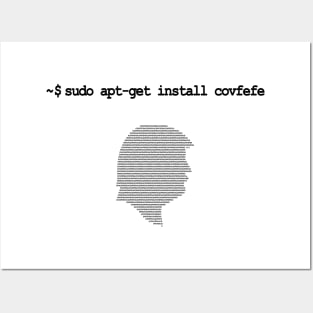 apt-get install covfefe Funny Trump Linux Command Posters and Art